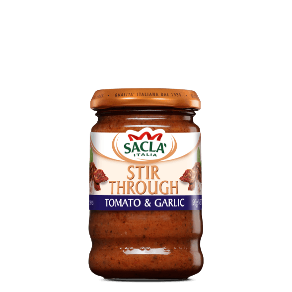 Sun-dried tomato and garlic pasta sauce